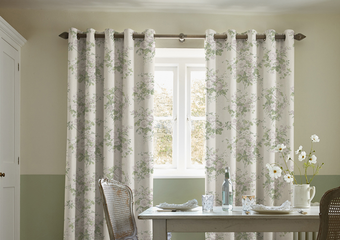 Shabby Chic by Rachel Ashwell Rose Chintz, Natural - Made to Measure Curtains - Image 3
